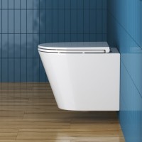 Унитаз подвесной BelBagno Tre BB8001CHR/SC