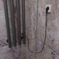Полотенцесушитель электрический Altasan АргоЛюкс 120х21 графит