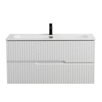 Мебель для ванной комнаты Cezares Duet 100 bianco lucido, раковина Cezares CZR-8073-100
