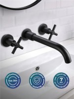 Смеситель для раковины РМС Sus129 SUS129BL-4 С ВНУТРЕННЕЙ ЧАСТЬЮ, черный