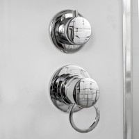 Душевая кабина DTO EM 2790LED+GM