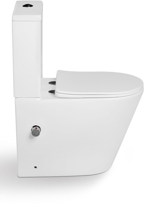 Унитаз-компакт напольный SantiLine SL-5014SM-BD