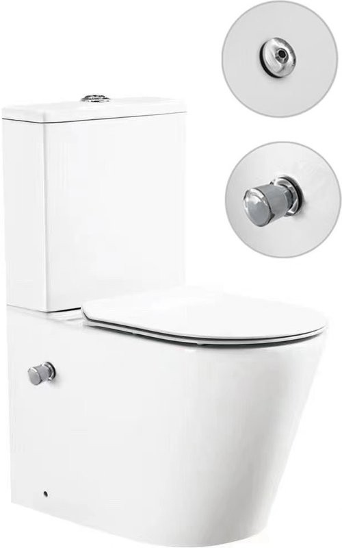 Унитаз-компакт напольный SantiLine SL-5014SM-BD