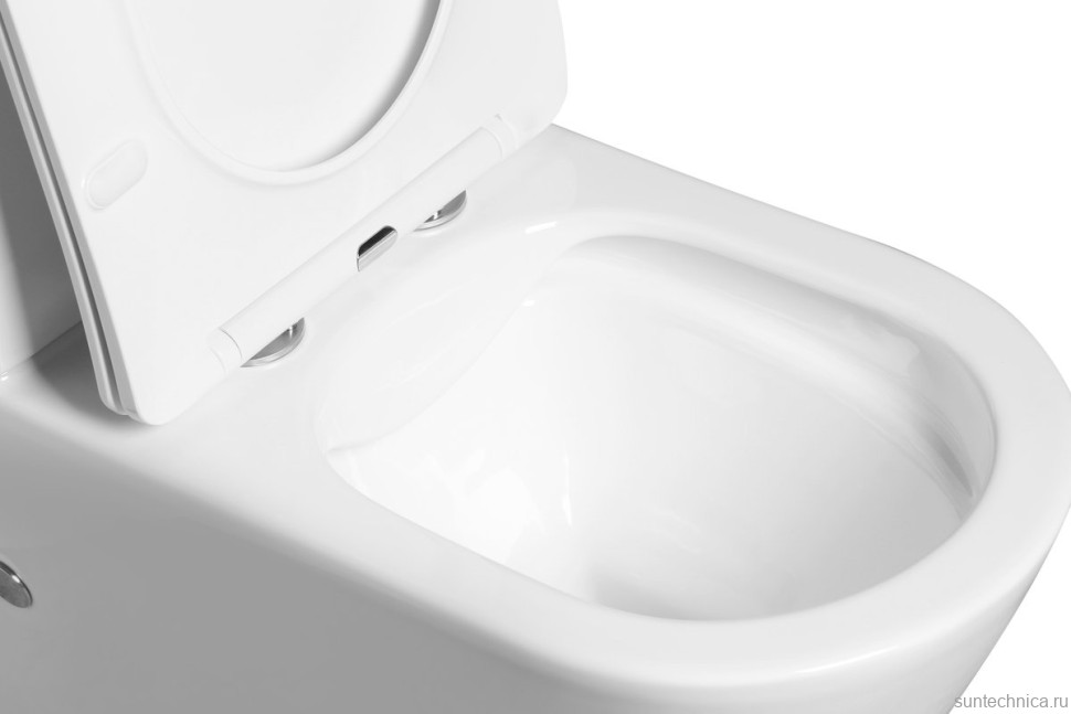 Унитаз-компакт напольный SantiLine SL-5014SM-BD