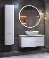 Зеркало круглое Vigo Cosmo Comfort 100 с подсветкой, с антизапотевателем