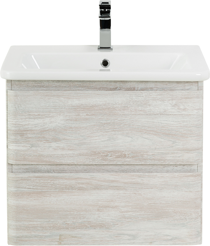 Тумба под раковину BelBagno Albano-Cer 60 подвесная, rovere vintage bianco