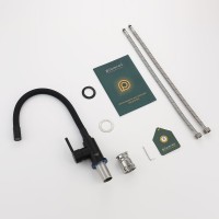 Смеситель для кухни Splenka S201.4406.06, черный