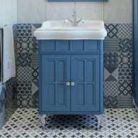 Тумба с раковиной Caprigo Borgo 60 бриллиантово-синий