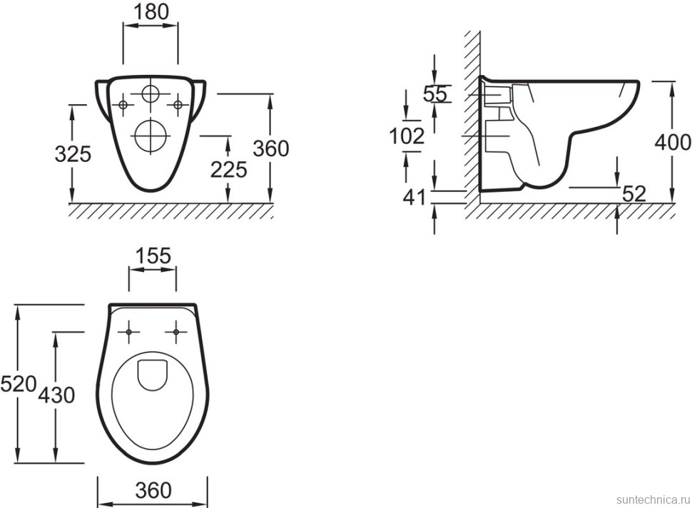 Унитаз подвесной Jacob Delafon Brive E4345G с микролифтом