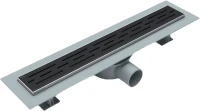 Душевой трап (лоток) Esbano Eco Rain 50 cм, матовый черный
