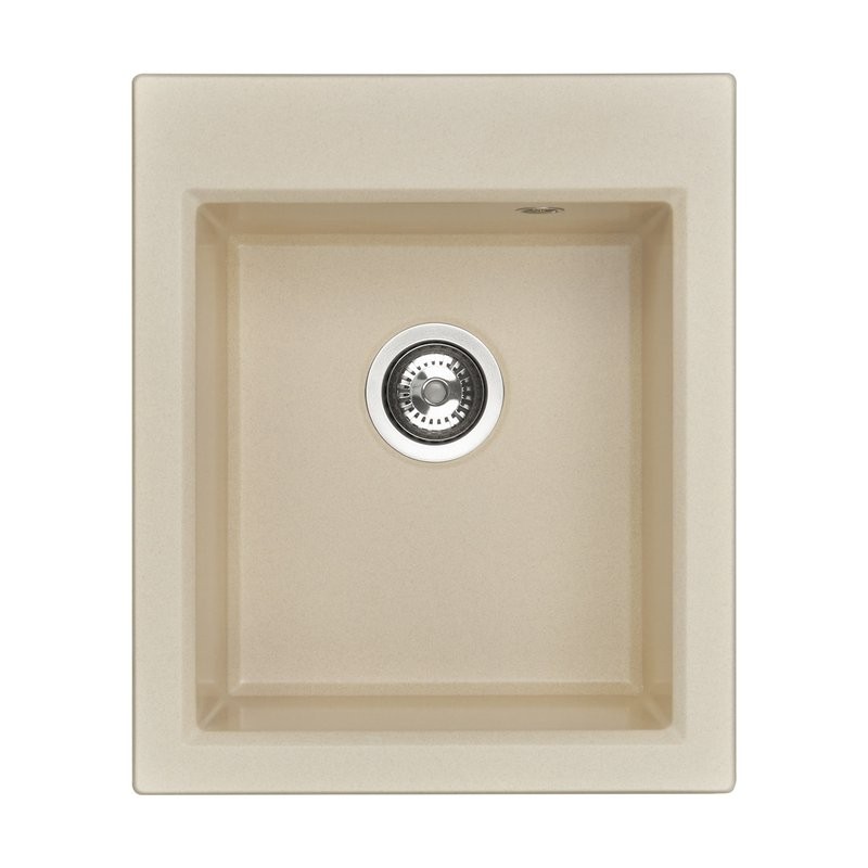 Мойка кухонная AQUATON Линеа 43, шампань