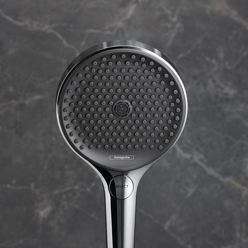 Термостатический смеситель Hansgrohe Ecostat Select 13171000 + Душевой гарнитур Hansgrohe Rainfinity 27671000