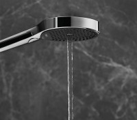 Термостатический смеситель Hansgrohe Ecostat Select 13171000 + Душевой гарнитур Hansgrohe Rainfinity 27671000
