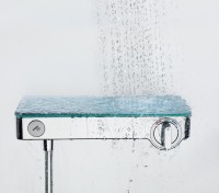 Термостатический смеситель Hansgrohe Ecostat Select 13171000 + Душевой гарнитур Hansgrohe Rainfinity 27671000