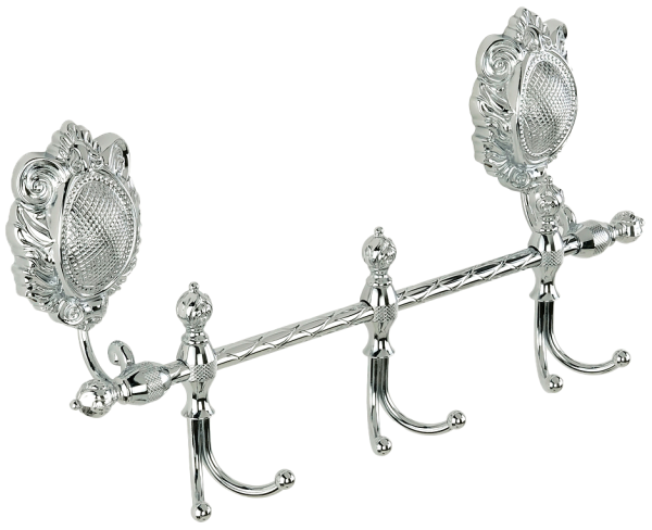 Крючок Migliore Cleopatra 16663 на планке, хром