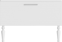 Тумба с раковиной Sanvit Эмми 3Д 120 белая