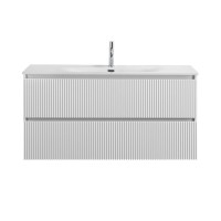 Тумба под раковину без столешницы BelBagno Uno 120 подвесная, 2 ящика, bianco opaco
