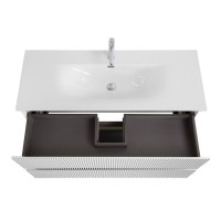 Тумба под раковину без столешницы BelBagno Uno 120 подвесная, 2 ящика, bianco opaco