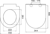 Унитаз-компакт напольный Jacob Delafon Aleo UJAL102-0 + Бачок ETAL212-0 + Крышка-сиденье 530325