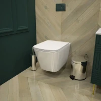 Унитаз подвесной Teymi Helmi Vortex T40303 с микрофлитом, безободковый, белый
