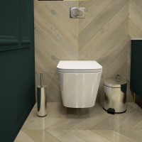 Унитаз подвесной Teymi Helmi Vortex T40303 с микрофлитом, безободковый, белый