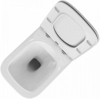 Унитаз подвесной Teymi Helmi Vortex T40303 с микрофлитом, безободковый, белый
