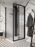 Душевая кабина Ceruttispa Bella 90B без крыши, 90х90 см