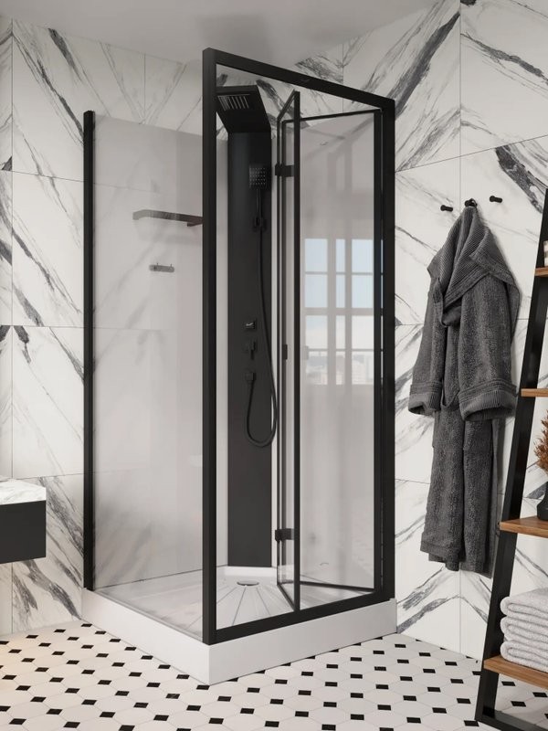 Душевая кабина Ceruttispa Bella 90B без крыши, 90х90 см