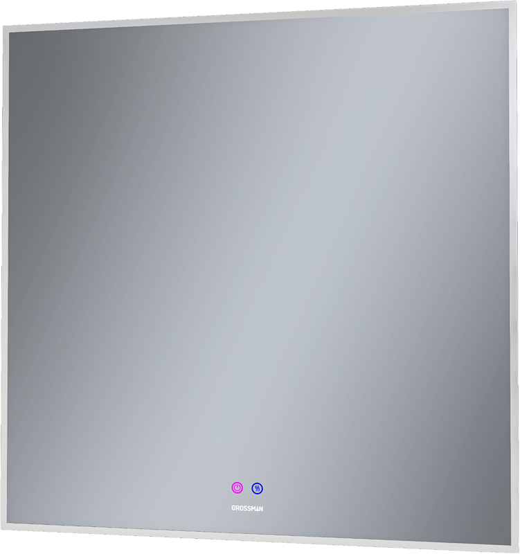 Зеркало Grossman Pragma-норма 80 с подсветкой, с антизапотевателем
