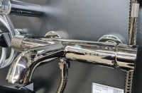 Смеситель для ванны с душем Boheme Uno 463-SGM shine gun metal