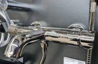 Смеситель для ванны с душем Boheme Uno 463-SGM shine gun metal Смеситель для ванны с душем Boheme Uno 463-SGM shine gun metal
