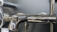 Смеситель для ванны с душем Boheme Uno 463-SGM shine gun metal