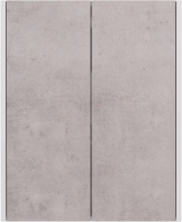 Шкаф Lemark Combi 60 бетон, белый глянцевый