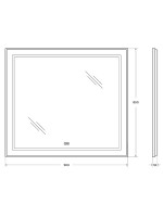 Мебель для ванной комнаты BelBagno Kraft 100 подвесная, матовая темно-серая, раковина bb1000etl