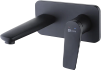 Смеситель для раковины Lemark Bronx LM3726BL С ВНУТРЕННЕЙ ЧАСТЬЮ  черный