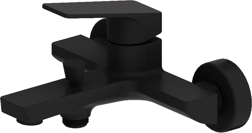 Смеситель для ванны с душем Damixa Merkur 401000300 черный