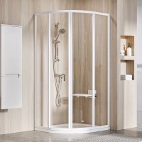 Душевой уголок Ravak Supernova SKCP4-90 195 Transparent, профиль белый