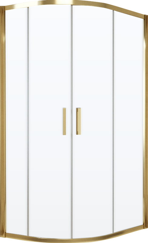 Душевой уголок Vegas Glass ZS-F Tur Novo 110*100 09 01 профиль золото, стекло прозрачное