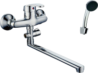 Смеситель с длинным изливом для ванны D-lin 302-2 D140302-2 хром Смеситель с длинным изливом для ванны D-lin 302-2 D140302-2 хром