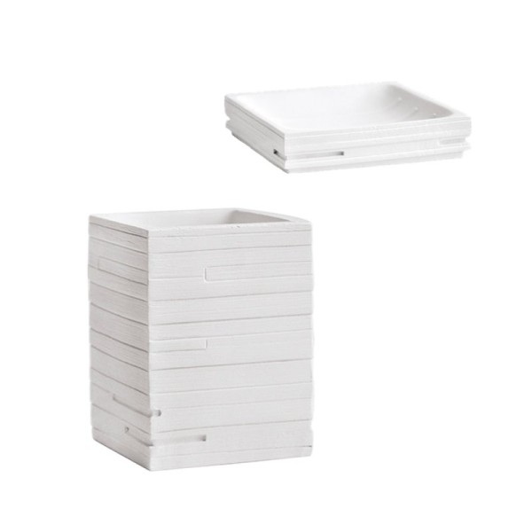 Набор Стакан Wasserkraft Leine K-3828 + Мыльница K-3829