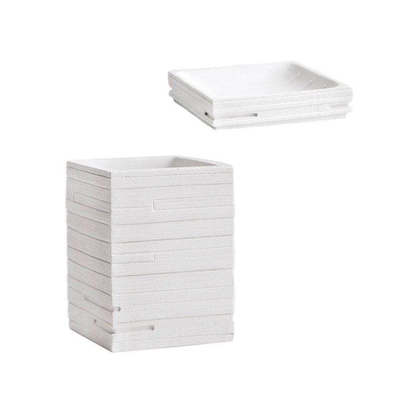 Набор Стакан Wasserkraft Leine K-3828 + Мыльница K-3829