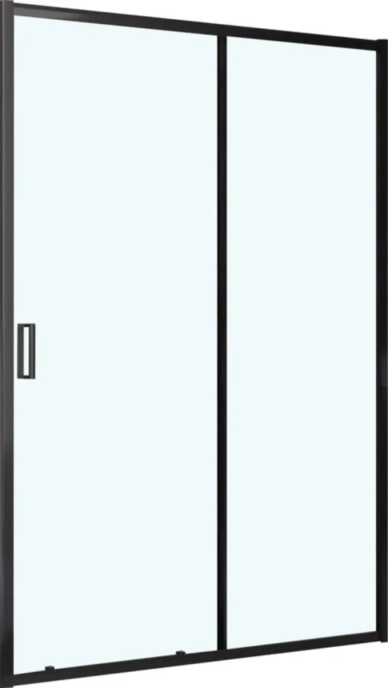 Душевой уголок RGW Classic CL-48B+100 см (148,5x151,5)x100x185 профиль черный, стекло прозрачное
