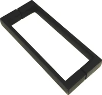 Душевой уголок RGW Classic CL-48B+100 см (148,5x151,5)x100x185 профиль черный, стекло прозрачное