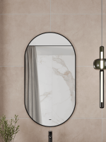 Зеркало CONTINENT Led Cairo 70х120 см, бесконтактный сенсор, с холодной подсветкой