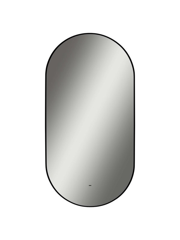 Зеркало CONTINENT Led Cairo 70х120 см, бесконтактный сенсор, с холодной подсветкой