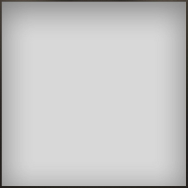 Зеркало Wellsee 7 Rays’ Spectrum 80х80 черное матовое