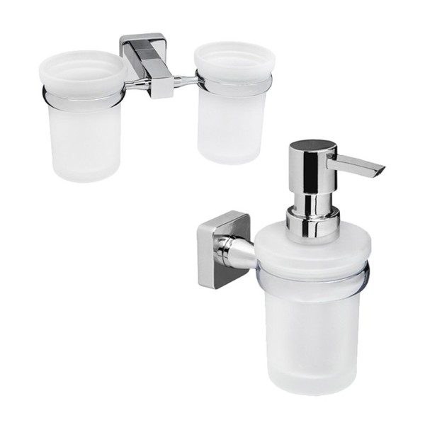 Набор Стакан Wasserkraft Lippe K-6528D + Дозатор K-6599