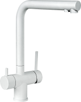 Смеситель для кухни Славен Город Д СЛ-ОД-Д76 белый