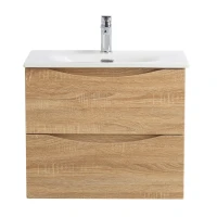 Тумба под раковину BelBagno Marino-cer-mini 60 подвесная, rovere bianco
