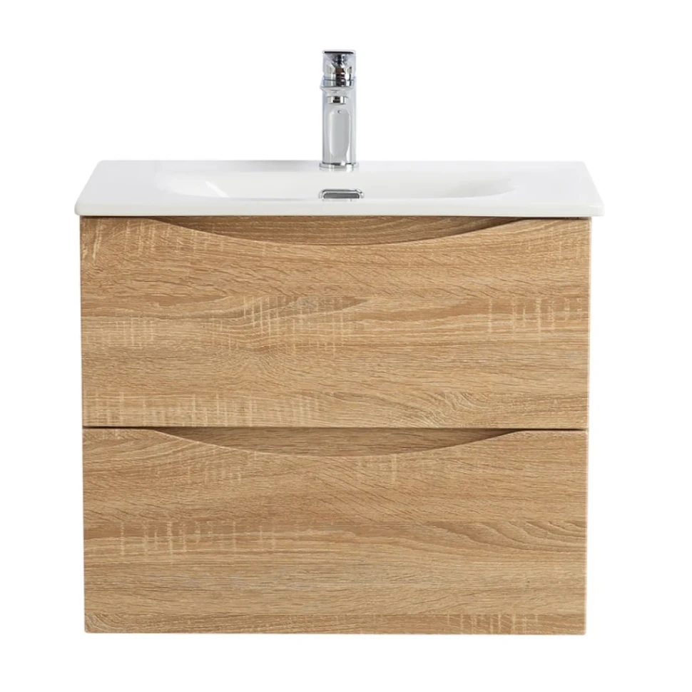Тумба под раковину BelBagno Marino-cer-mini 60 подвесная, rovere bianco
